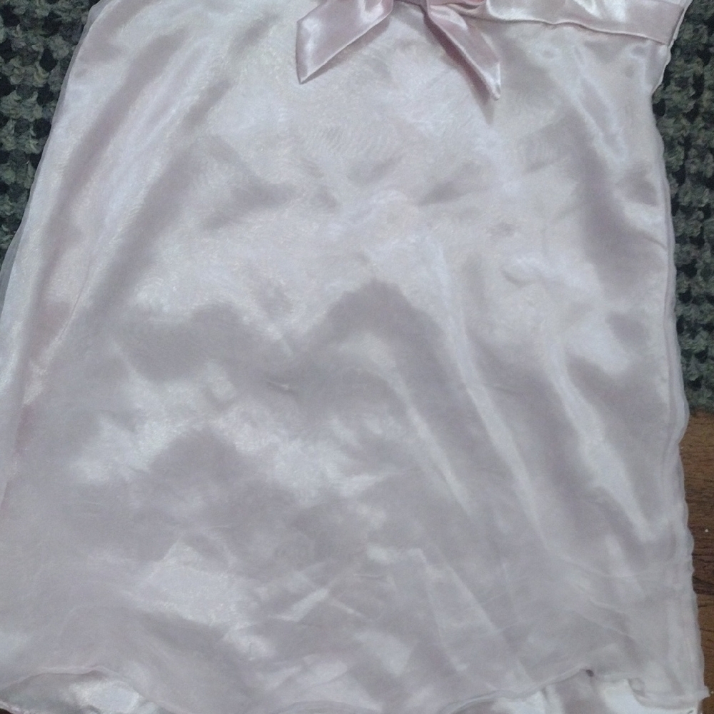 Bonnie Jean Cream Sleeveless Babydoll Dress for Weddings - Picture 3 of 4